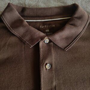 Van Heusen Men's Polo Style Short Sleeve Shirt, Size XXL
